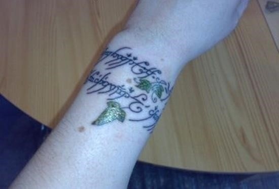 25 Mystic Lord Of The Rings Tattoos