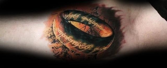 Lord of the rings tattoo designs for men