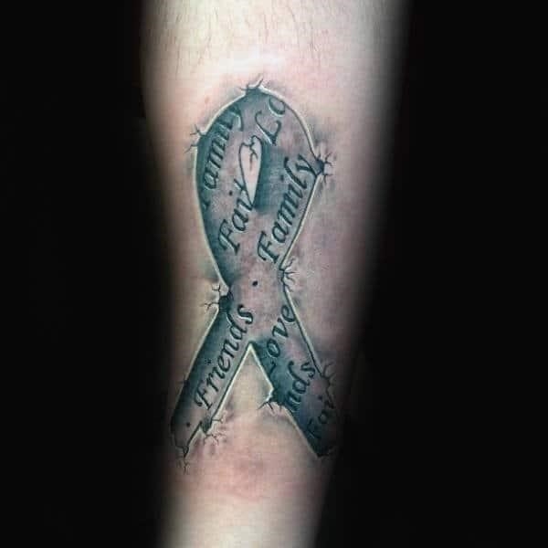 14 Incredibly Inspiring Breast Cancer Tattoos  Breast Cancer Body Art