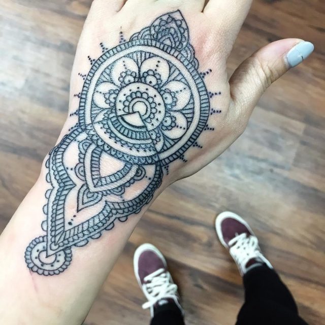 Mandala tattoo 2