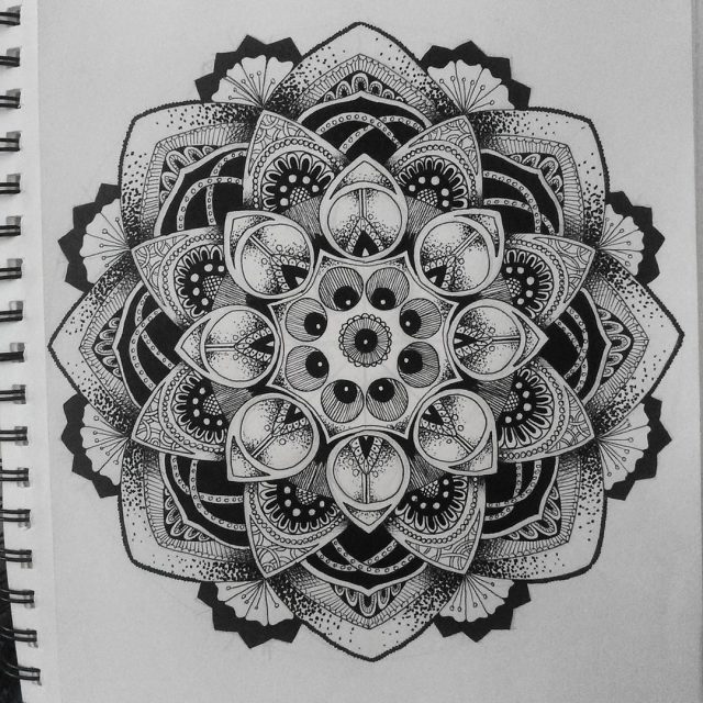 Mandala tattoo 40