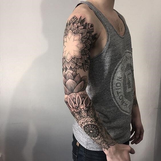 Mandala tattoos 29