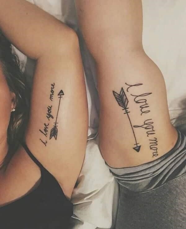 Matching couple tattoos 08