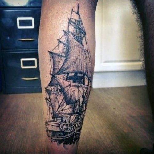 50+ Calf tattoos for guys Ideas [Best Designs] • Canadian Tattoos