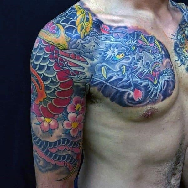 Mens japanese style tattoos