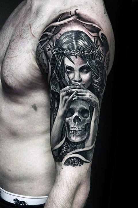 50 Life Death Tattoo Ideas Best Designs Canadian Tattoos