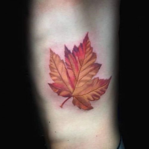 50+ maple leaf tattoo Ideas [Best Designs] • Canadian Tattoos