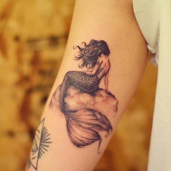 14 Fabulous Purrmaid Tattoos for CatLovers and Mermaids  Tattoodo