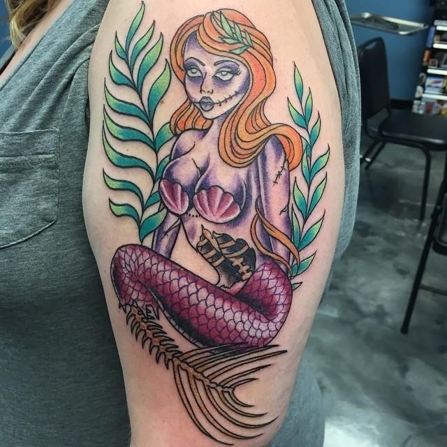 Mermaid tattoo 22