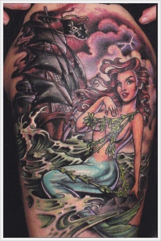 Mermaid tattoos 17