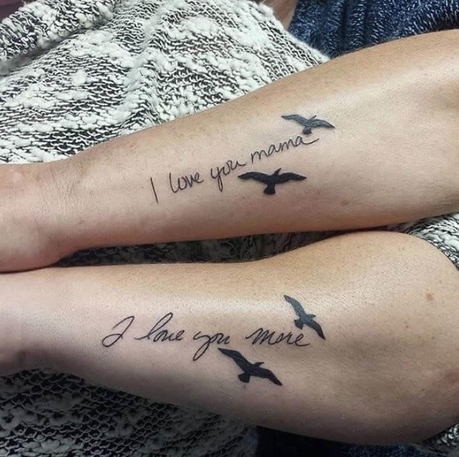 35 Matching Tattoo Ideas For Mother And Son