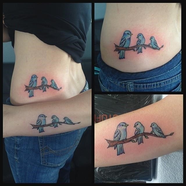 Mother daughter tattoo 27
