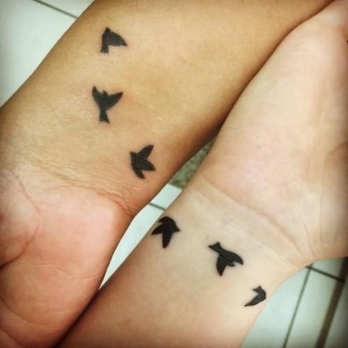 Mother daughter tattoo 14
