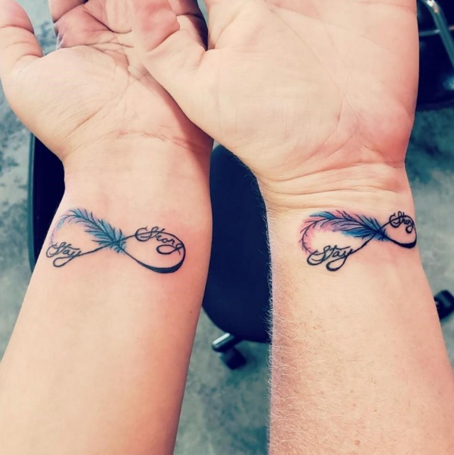 Mother daughter tattoos small 1