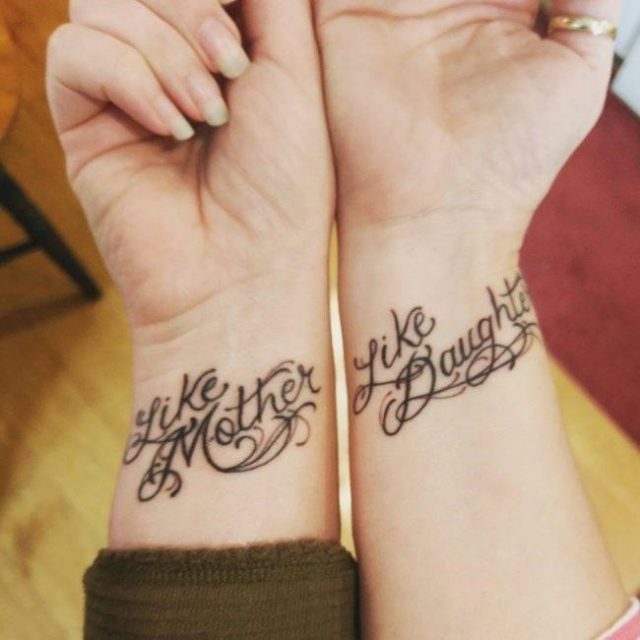 Mother daughter tattoos  15 650×650