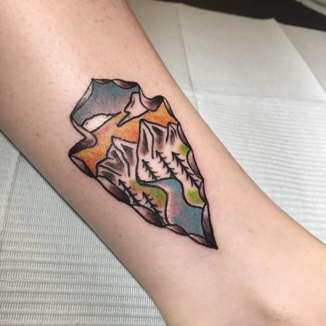Mountain tattoo 106
