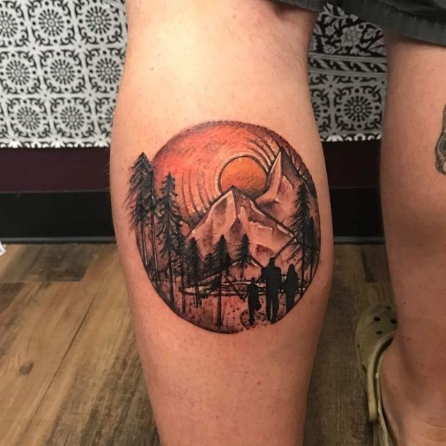 Mountain tattoo 17