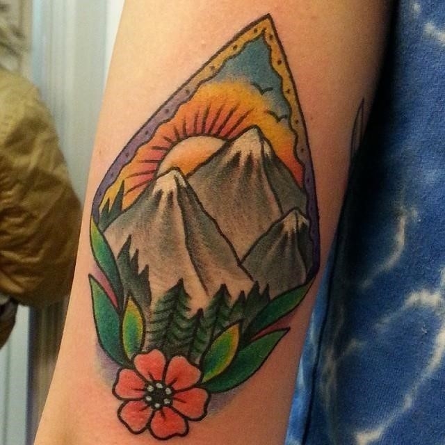 Mountain tattoo 22