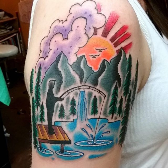 Mountain tattoo 35