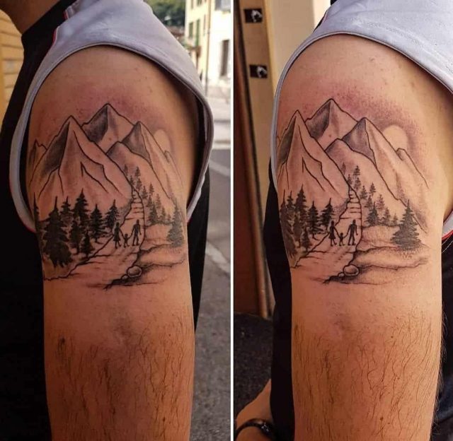 Mountain tattoo 39