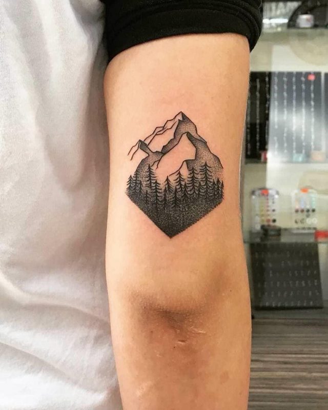 Mountain tattoo 89