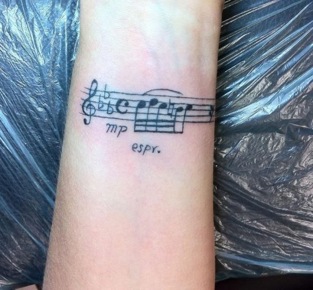 Music note tattoo ideas01