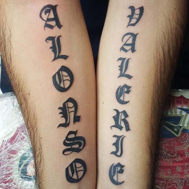 Name tattoo 18