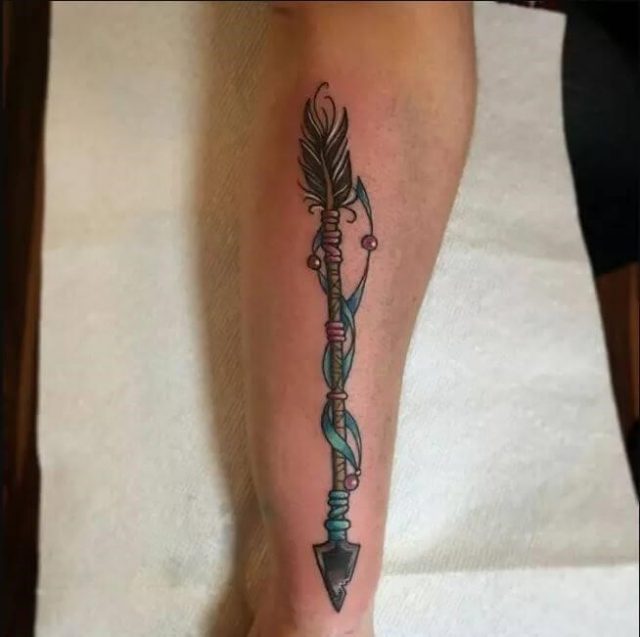 Native american arrows tattoo