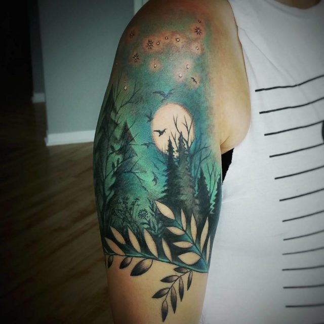 Nature tattoo 14