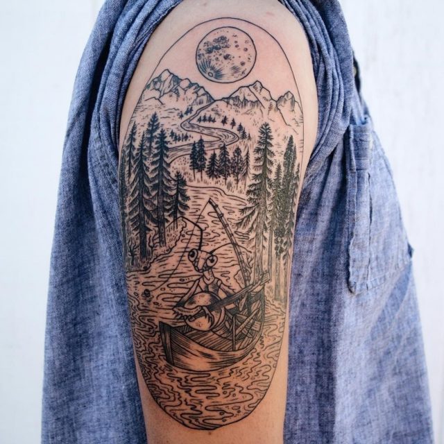 Nature tattoo 22