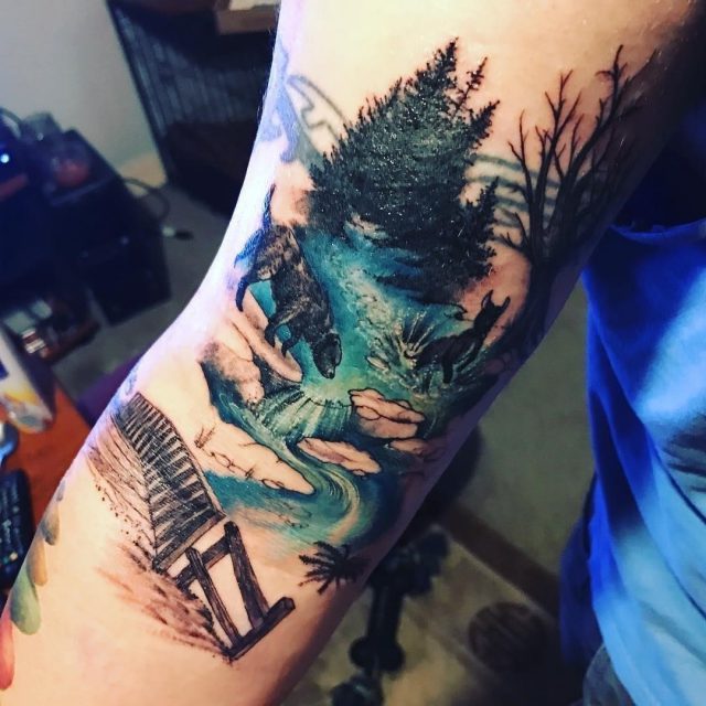 Nature tattoo  13