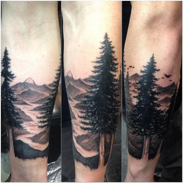 Nature tattoo  17