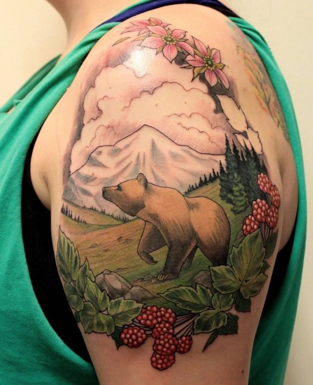 Nature tattoo  20