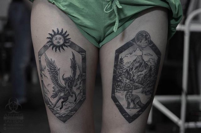 Nature tattoo  29