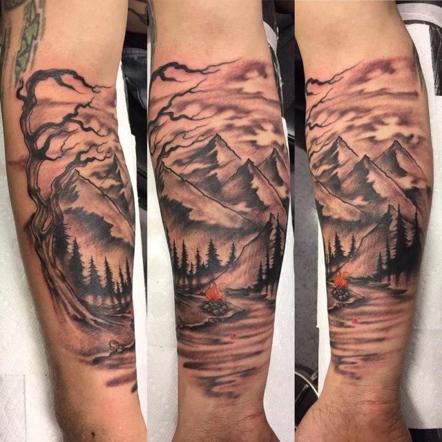 Nature tattoo  31