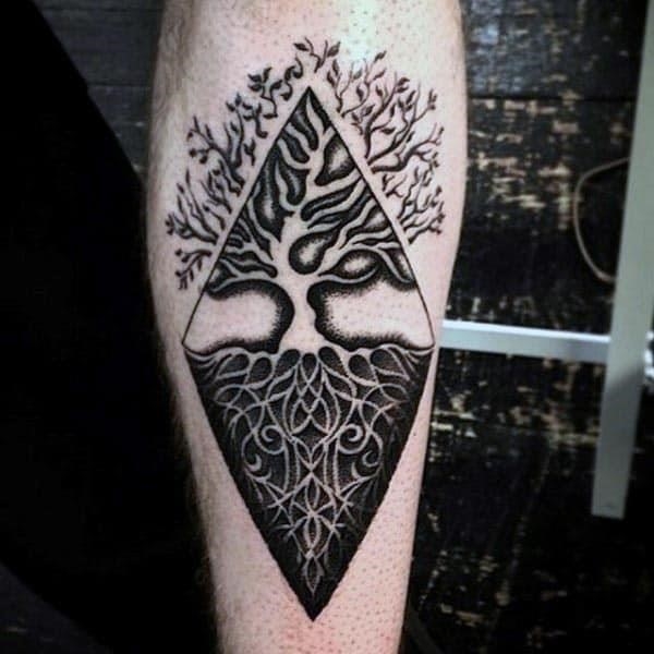 Top 33 Negative Space Tattoo Ideas 2021 Inspiration Guide