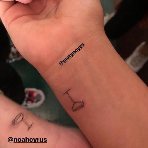 Noah cyrus margarita wrist tattoo
