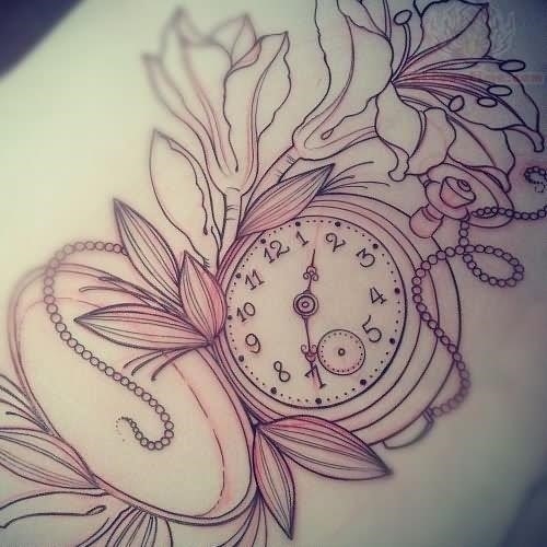 Clock Tattoo Designs  30 Incredible Collections  Design Press