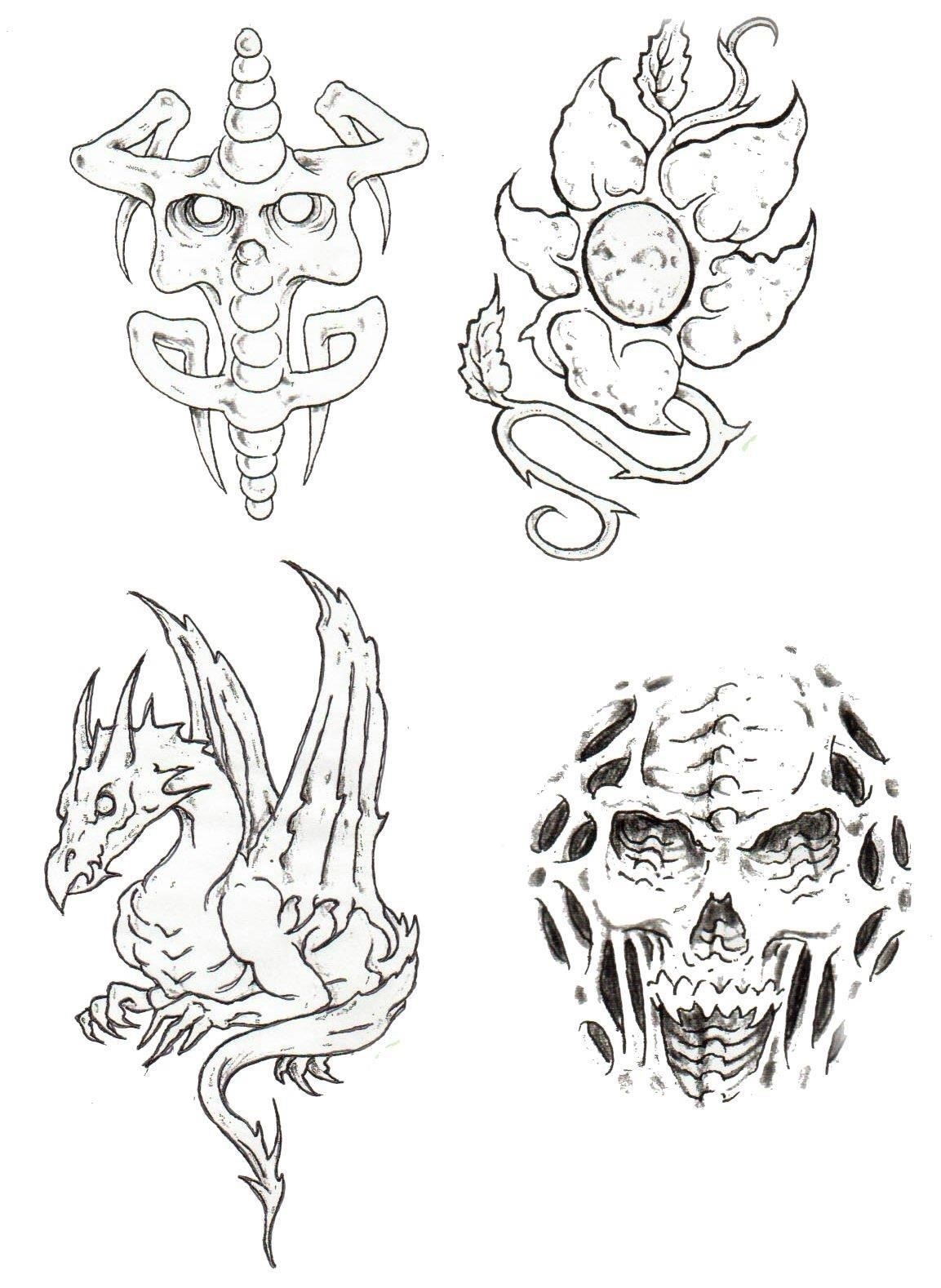 Discover 77+ outline tattoo flash sheets latest - in.coedo.com.vn