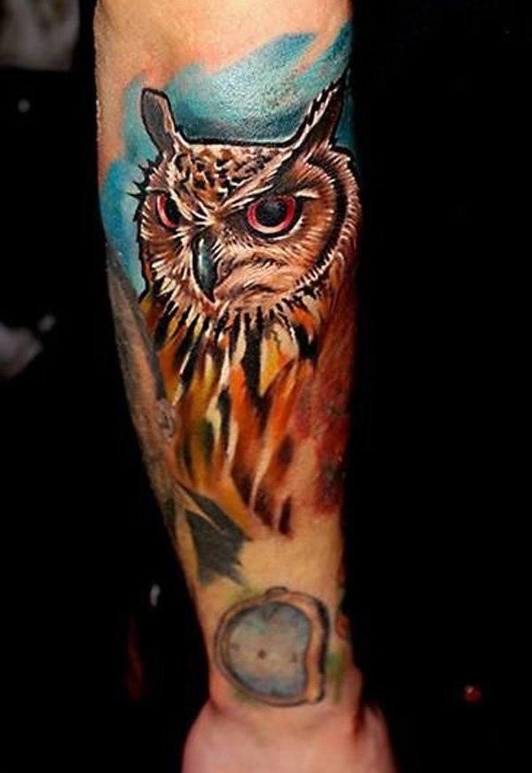 Owl tattoos 40