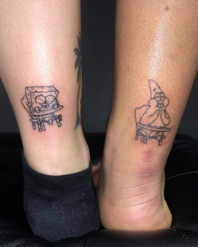 Patrick spongebob bestfriend tattoo marissa