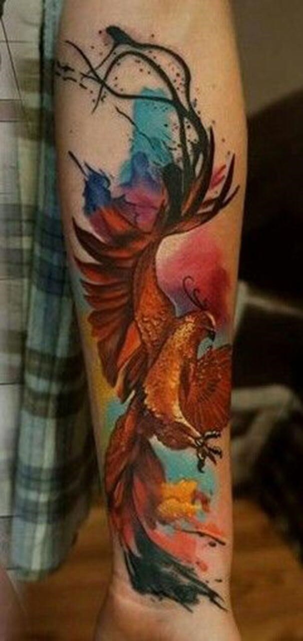 Pheonix tattoo for men arm phoenix tattoo arm