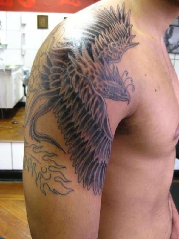 TATTOOSORG  Phoenix Shoulder Tattoo Artist dufftattoo