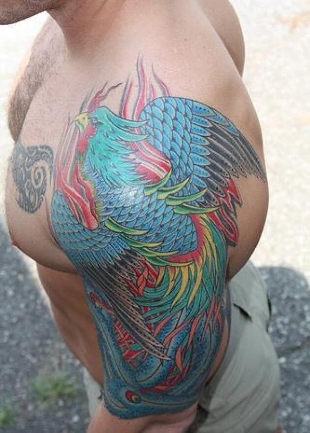 Phoenix tattoo men phoenix tattoo design