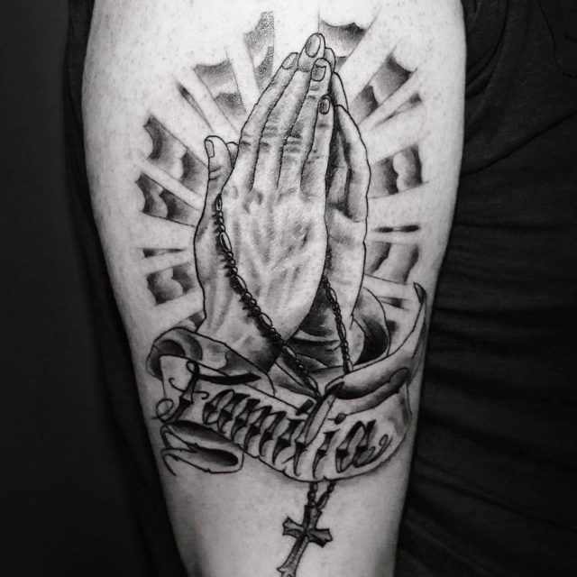 Praying hands tattoo 101