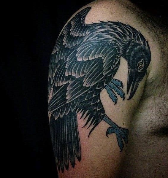 10 Best Nordic Raven Tattoo IdeasCollected By Daily Hind News