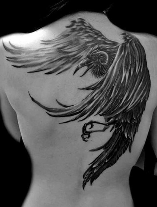 Raven tattoo 4