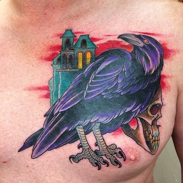 40 Best Raven Tattoo Ideas 2023 Inspiration Guide  HARUNMUDAK