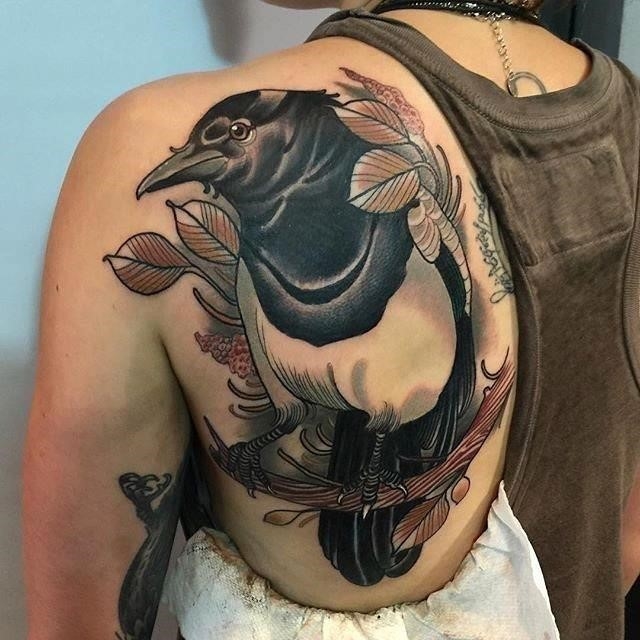 Raven tattoo 52