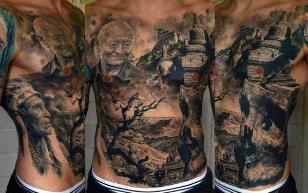 70 EyeCatching Stomach Tattoo Ideas For Men That You Should Try  Psycho  Tats